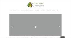 Desktop Screenshot of domkchb.pl